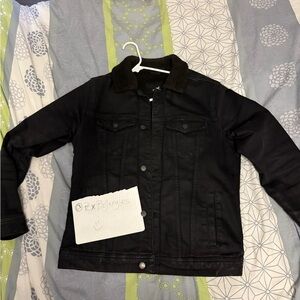 Men's Black Denim Jacket